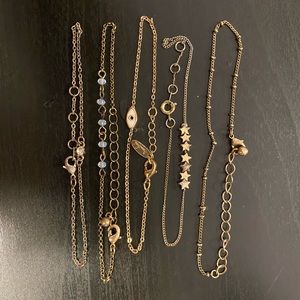 Lot of 5 bracelets from Brandy Melville
